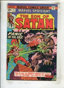 MARVEL SPOTLIGHT #21 (6.0) SON OF SATAN!! 1975