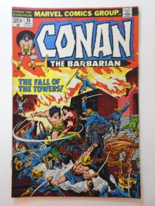 Conan the Barbarian #26 (1973) Fall of The Towers!  Sharp Fine Condition!