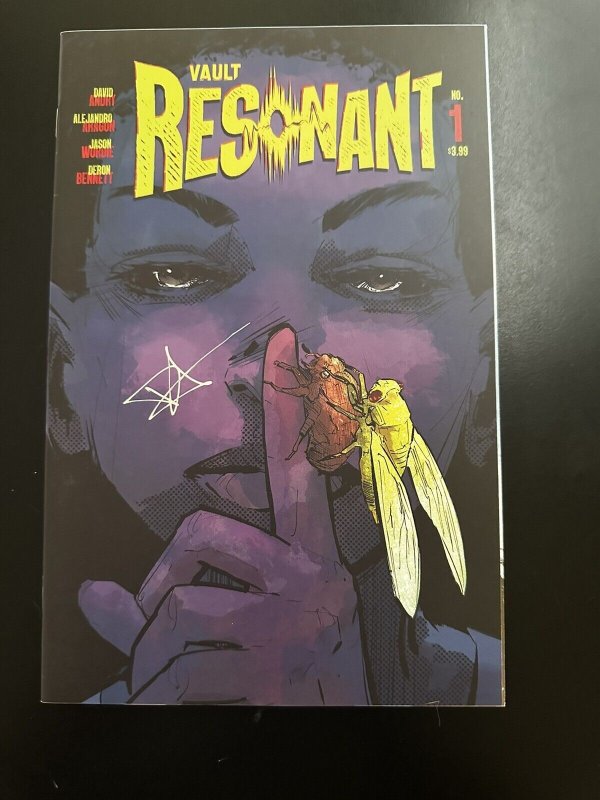 RESONANT #1 2019 VAULT COMICS NM- SHARP EDGES OPTIONED FAST & SAFE SHIPPING