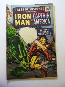 Tales of Suspense #71 (1965) VG- Condition