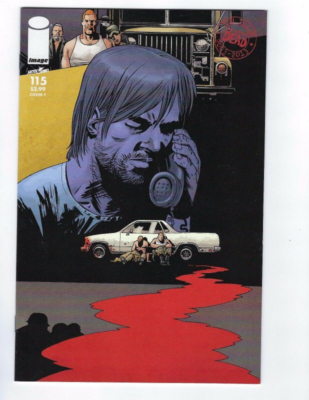 Walking Dead # 115 Cover F 1st Print NM AMC Zombie Tons of Walking Dead Books