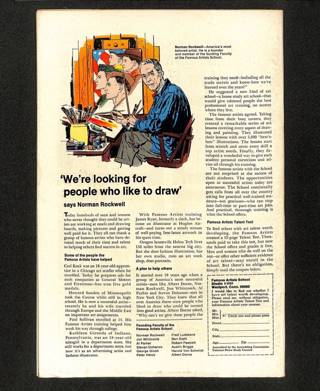 Avengers #61 John Buscema Cover Art! 1969 Black Panther!