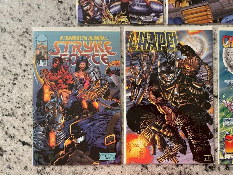 Lot Of 5 Image Comic Books Chapel # 1 1 + Codename Stryke Force # 0 1 2 NM  RH3