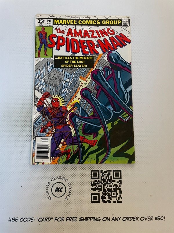 Amazing Spider-Man # 191 VF/NM Marvel Comic Book Wedding Issue Goblin 26 SM16