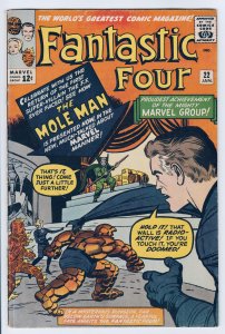 Fantastic Four #22 (1964) FN-