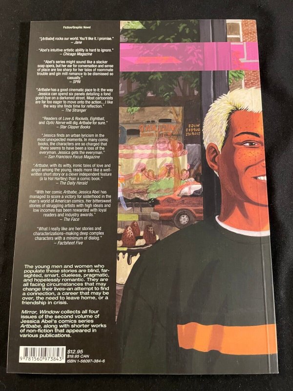 MIRROR, WINDOW An Artbabe Collection by Jessica Abel, Trade Paperback