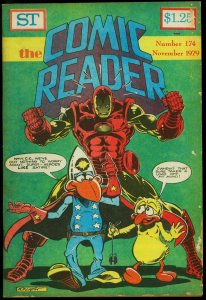 Comic Reader #174 1979- Fanzine- Iron Man cover G