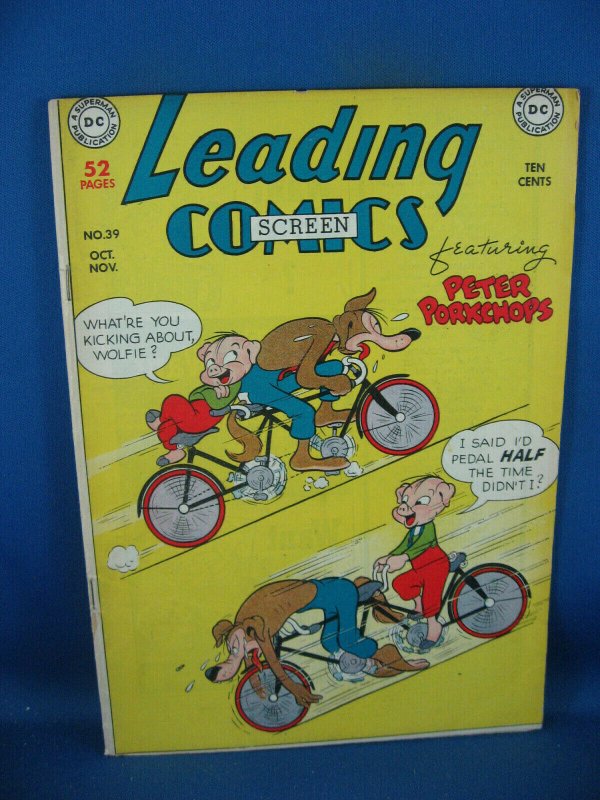 LEADING COMICS 39 F PETER PORKCHOPS 1949