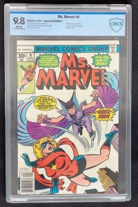 Ms. Marvel #9 CBCS 9.8 Newsstand 1977 Deathbird