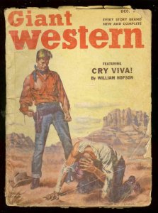 GIANT WESTERN DEC 1952-LOUIS L'AMOUR-UNWRITTEN CHAPTER G