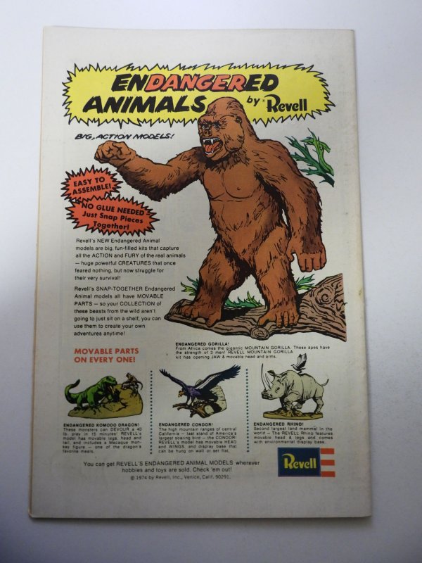 Weird War Tales #32 (1974) VG+ Condition indentations fc