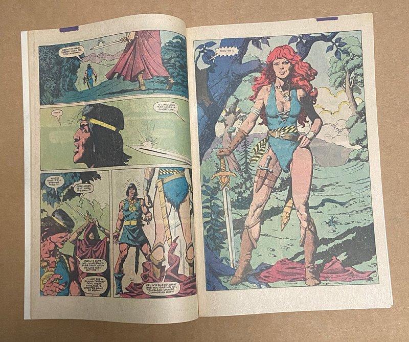 Conan the King #28 ( 5.5 FN- )  Newsstand Variant / May 1984