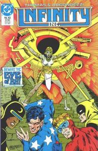 Infinity Inc. (1984 series) #43, VF+ (Stock photo)