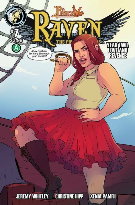 PRINCELESS RAVEN YEAR 2 #7 LOVE AND REVENGE CVR A -ACTION LAB - APRIL 2018