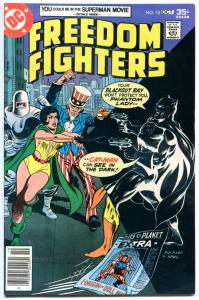 FREEDOM FIGHTERS #2, 4, 10, 13, VF, 4 issues, 1976, Wonder Woman, Uncle Sam