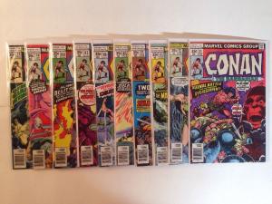 Conan 81 82 83 84 85 86 87 88 89 90 Near Mint Lot Set Run