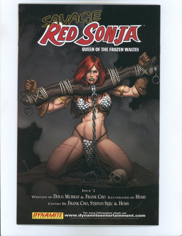 Savage Red Sonja: Queen of the Frozen Wastes 1 - 4 complete