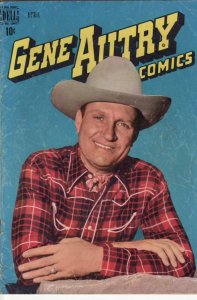 GENE AUTRY #26 JESSE MARSH ART 1949 EGYPTIAN COLLECTION VG