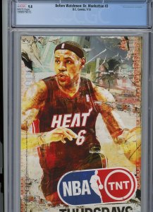 Before Watchmen: Dr. Manhattan 3 CGC 9.8 Adam Hughes Cover and Art