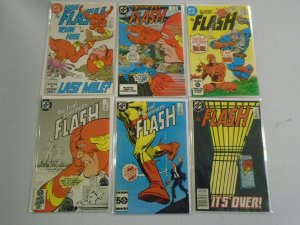 The Flash lot 25 different issues avg 5.0 VG FN (1981-85 1st Series)