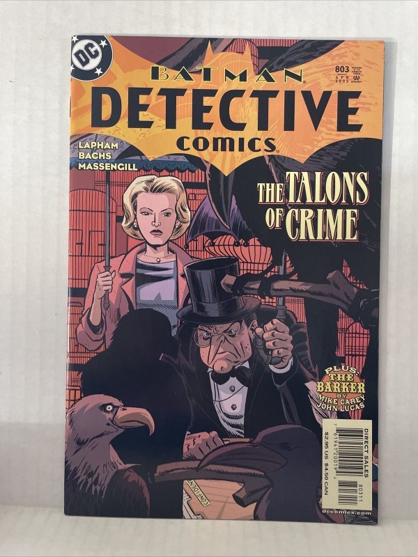 Batman Detective Comics #803