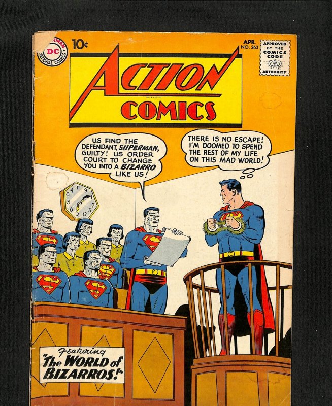 Action Comics #263 Bizarro!