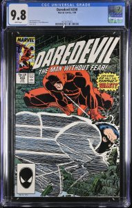 DAREDEVIL #257 CGC 9.8 comic book Punisher marvel--4376335025