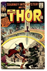 Journey into Mystery #111 comic book 1964- Thor- Jack Kirby Marvel Silver Age VG