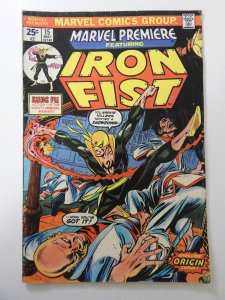 Marvel Premiere #15 (1974) VG- Condition MVS intact! see description