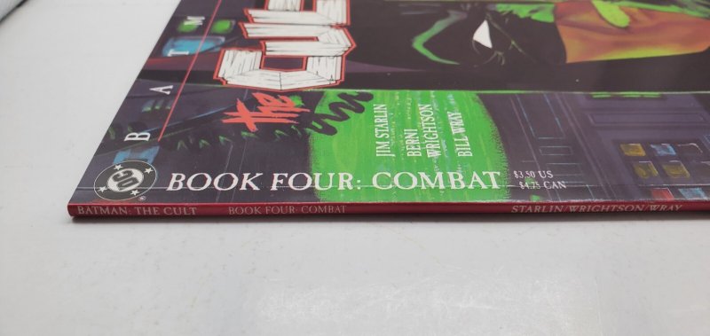 Batman The Cult Book: 4 Combat (1988) DC Comics Deacon Blackfire NM/MT
