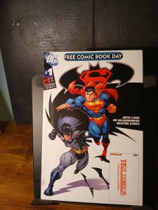 Superman / Batman #1 Free Comic Book Day Cover (2003) Superman and Batman