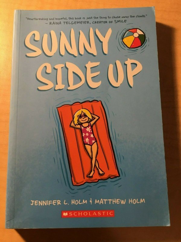 Sunny Side Up Scholastic Comic Book TPB Graphic Novel Jennifer and Matt MFT2