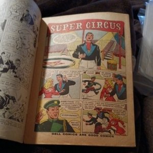 1954 Super Circus #592 Dell Comic Mary Hartline Photo Cover TV Show golden age 