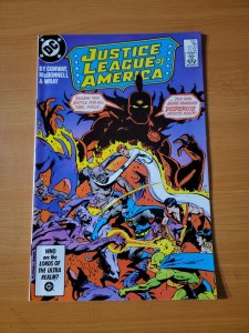 Justice League of America #252 Direct Market Edition ~ NEAR MINT NM ~ 1986 DC