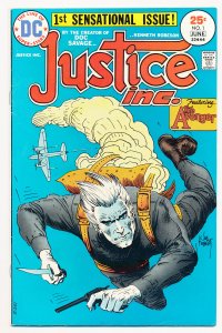 Justice Inc. (1975) #1-4 FN/VF- Complete series