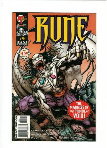 Rune #4 VF+ 8.5 Ultraverse Comics 1996