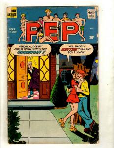 9 Archie Comics Pep # 269 287 375 389 411 Little # 596 607 619 Joke # 285 EK11