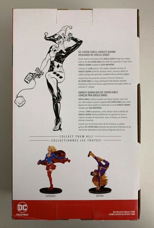 DC Collectibles DC Cover Girls Harley Quinn Joelle Jones Statue Limited Edition  