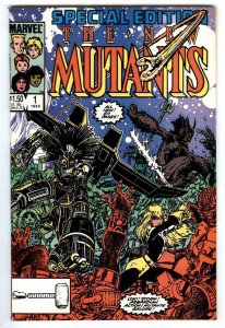 NEW MUTANTS 1985 Special 1 Marvel -1st App.Brightwind Mist CLASSIC Art Adams Art