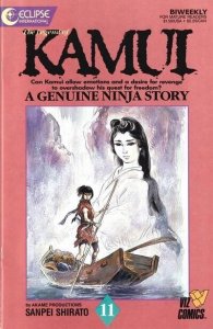 Kamui #11 The Legend of Viz Eclipse Comics 10/20/87 (VFNM 9.0/Stock Photo)