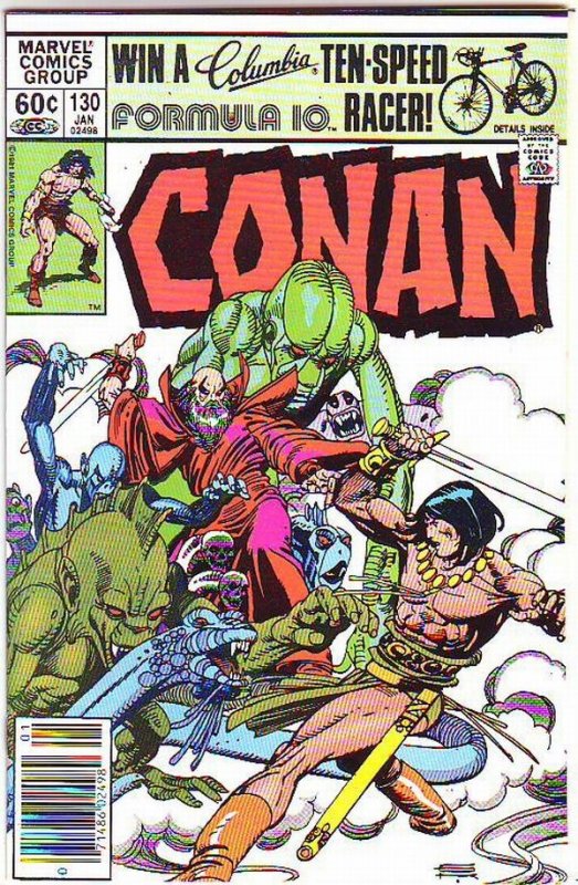 Conan the Barbarian #130 (Jan-82) NM Super-High-Grade Conan the Barbarian