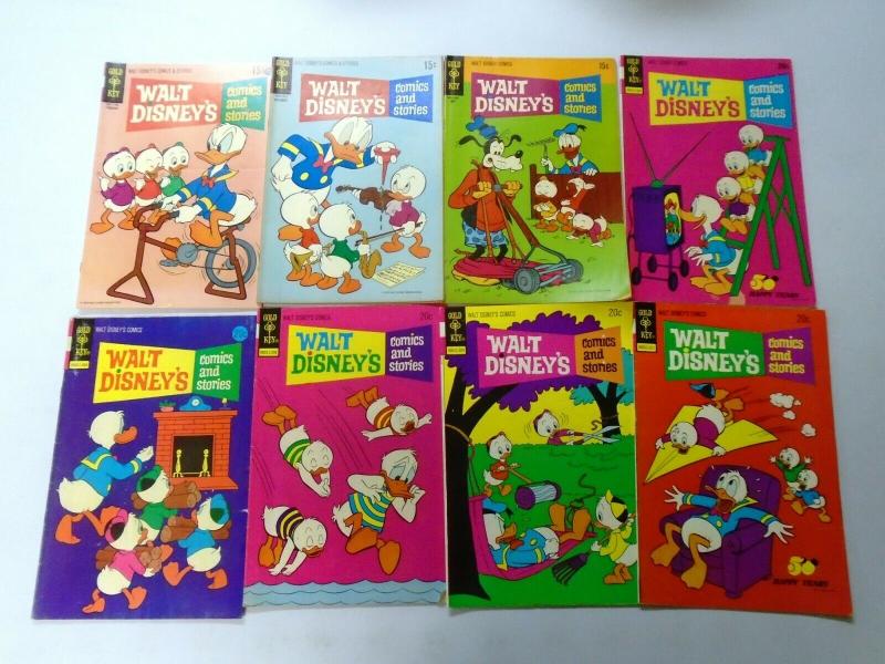 Silver + Bronze Age Gold Key Disney Comics + Stories Lot 55 Different, Very Good