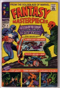 Fantasy Masterpieces   vol. 1   # 6 VG (rep. CA #6,7,10) Captain America