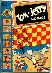 Tom & Jerry #71 1950-Dell-MGM Cartoons-Barney Bear-Benny Burro-Tuffy-VG+