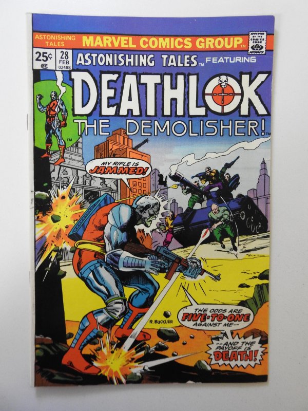 Astonishing Tales #28 (1975) VG/FN Condition! MVS intact!