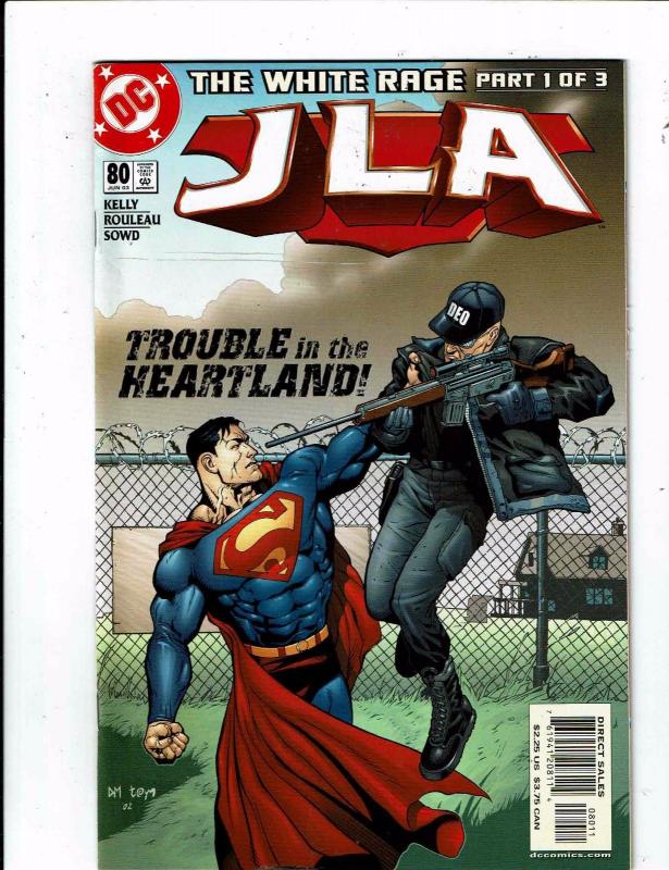 10 JLA DC Comic Books # 76 77 78 79 80 81 83 84 85 87 Justice League Batman RC5