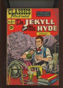 (1944) Classics Illustrated #13: GOLDEN AGE! COMBINED SHIPPING! (4.0)