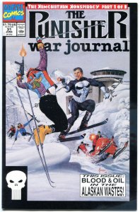 PUNISHER WAR JOURNAL #31, NM+, Joe Jusko, Andy Kubert, more PWJ in store 1991