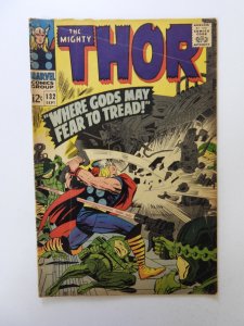 Thor #132 (1966) VG- condition