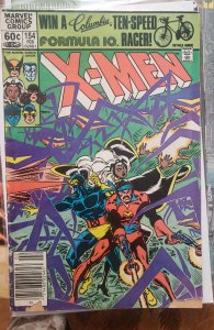 The Uncanny X-Men #154 Newsstand Edition (1982)